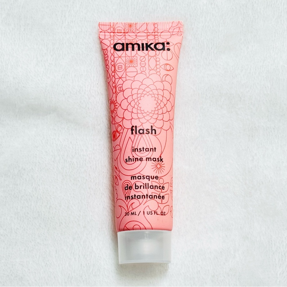 Amika Flash Instant Shine Mask Travel / Mini size 30ml/ 1fl oz - New - sealed